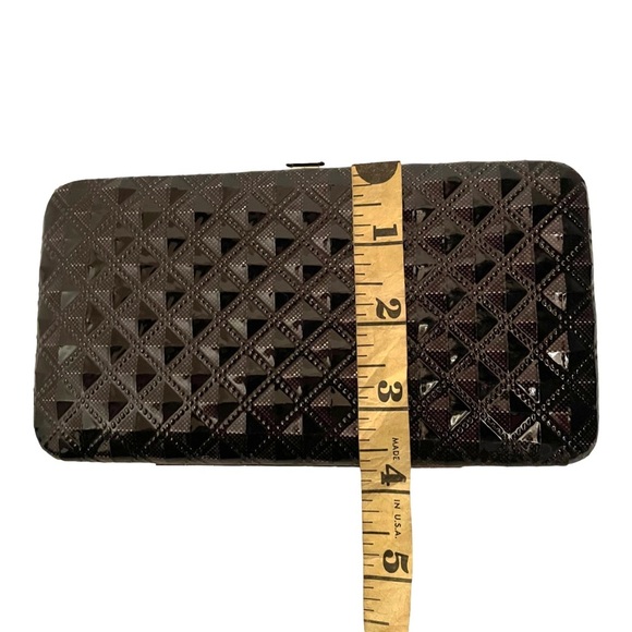 Unbranded Pretty Clip Wallet Textured Brown/Bronze - Picture 5 of 7